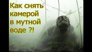 How to shoot with a camera in TURBID WATER. I shot with a box for shooting in turbid water. Fishing