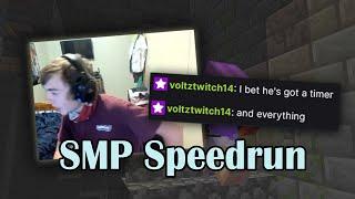 Joining a streamer's SMP as an Undercover Speedrunner