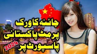 HOW TO GET CHINA WORK PERMIT FROM PAKISTAN 2024 || CHINA WORK VISA FOR PAKISTANI