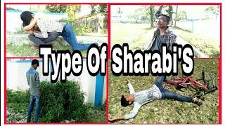 TYPES OF SHARABI'S || RJ PRODUCTION || HINDI ||