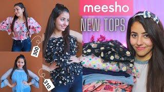 meesho tops haul | affordable jeans , tops