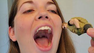 Giantess Eats Trespassing Tiny ASMR Request