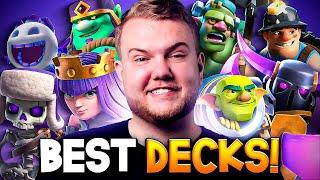 TOP 3 BEST META DECKS IN CLASH ROYALE!