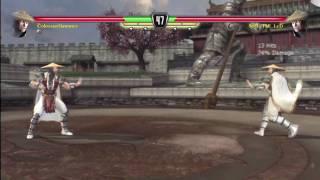 74% RAIDEN  ONLINE COMBO REVISED AGAIN! --MK VS DC-- WATCH IN 720P HD!