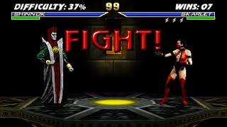 Mortal Kombat 3 MUGEN SKARLET Gameplay Playthrough frist Tower MKP Expanded Plus#gaming #games #mk