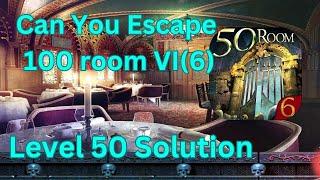 Can you escape the 100 room VI Level 50 Solution