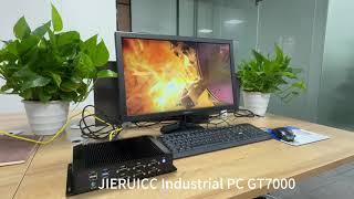 JIERUICC Industrial PC Fanless Core I3 I5 I7 GT7000