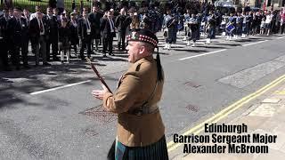 Edinburgh Garrison Sergeant Major (GSM) Alexander McBroom (2018)