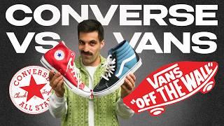 CONVERSE против VANS: кто круче — короли баскетбола или анархисты скейта?