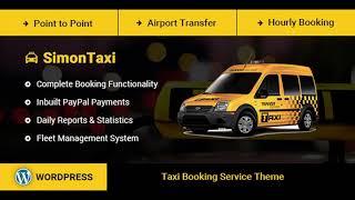 SimonTaxi - Taxi Booking WordPress Theme | Themeforest Website Templates and Themes