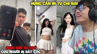 HÙNG AKIRA XEM TIK TOK VN HÙNG MUỐN IN TƯ CHỊ NÀY XINH QUÁ VÀ NGÀI KIỆT ẮC QUỶ CỨU NGƯỜI BỊ BẮT CÓC