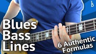 Blues Bass Lines: 6 Authentic Formulas That Work Every Time