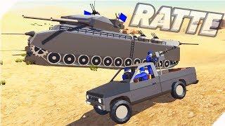 Супер ТАНК МОНСТР - RATTE - Игра Ravenfield