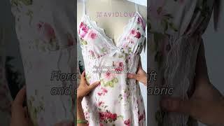 Elegant floral lace nightwear for comfort & style #avidlove #avidloveshop