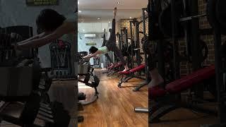 WHEN BALLET MEETS GYM - NADA TARINA - #shorts