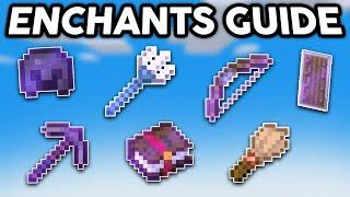 BEST Enchantments for ALL Tools/Armour in Minecraft! (ULTIMATE GUIDE)