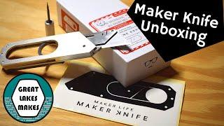 Maker Knife Unboxing and Review from Giaco Whatever