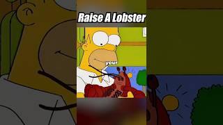 Pet Lobster #simpsons #thesimpsons #shorts