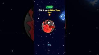Earth's Past vs Earth's Now vs Earth's Future #cosmology #space #cosmicevolution