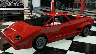 GTA 5 - Past DLC Vehicle Customization - Pegassi Torero (Lamborghini Countach)