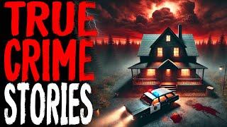 Disturbing True Crime Stories For Sleep With Rain Sound | Black Screen | Mr. Nightscared