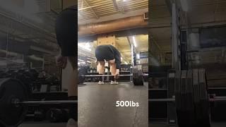 500lbs Behind The Back Deadlift for a Stroll