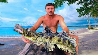 CROCODILE Fish Catch n Cook