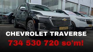 Chevrolet Traverse 2024 | BILLUR AVTO SAVDO NAVOIY