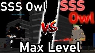 Ro- Ghoul | SSS Owl VS SSS Owl | Max level Battle!