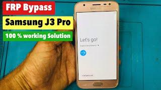 FRP Bypass/Google account unlock samsung J3 PRO (SM-J330) 2023 || android version 9