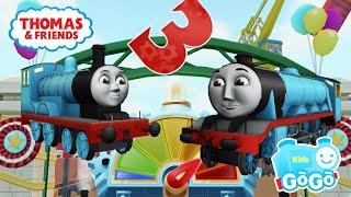 Thomas VS Gordon - Count down 3-2-1 Let's Race! - Thomas and Friends: GoGo Thomas