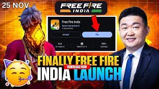 25 Nov FF India Coming ? - Free Fire India