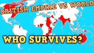 BRITISH EMPIRE VS THE WORLD! WHO WINS?? Hearts Of Iron 4 Largest War