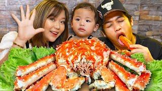 KING CRAB Mukbang | Carlyn Ocampo