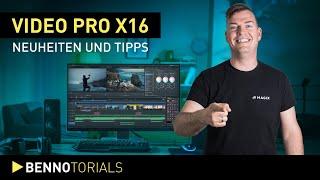 MAGIX Video Pro X 16 | Neuheiten, Tipps & Verbesserungen | BennoTorial