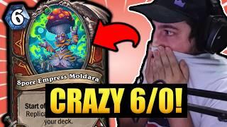 DROWN IN VALUE...My Crazy Warrior Creation Went 6 WINS The Tavern Brawl!