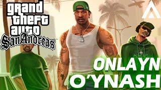 GTA SAN ANDREAS ONLAYN O'YNASH | CRMP AMAZING RP