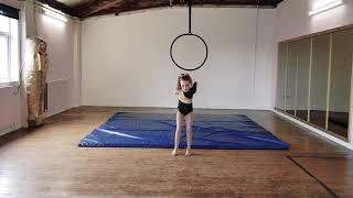 FlexUk Studio - Aerial Hoop - Lyra - Ellie Fabiani- Radioactive