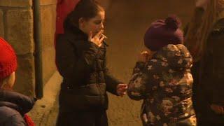 Watch: Children in Portuguese village smoke to celebrate Epiphany