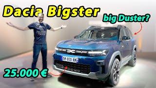 Dacia Bigster PREMIERE REVIEW - the big brother of the Duster!