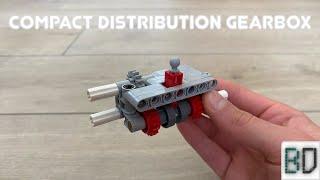 Compact Distribution Gearbox | Lego Technic