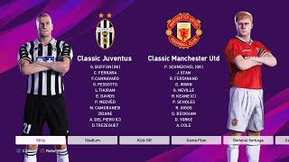 classic Manchester united vs classic Juventus pes 2020 (PS4)