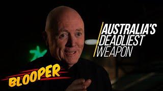 CRE8-TV - Arrow Skit! - Darryl's Deadliest Aussie Weapon.  Classic Darryl Blooper!