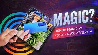 Honor Magic Vs: The Thinner, Bigger, Lesser Foldable