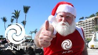 Santa Claus is back at Anfi del Mar for Christmas...