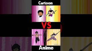 Pucca Cartoon VS Anime #shorts #pucca