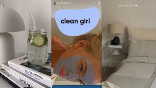 clean girl aesthetic tiktoks