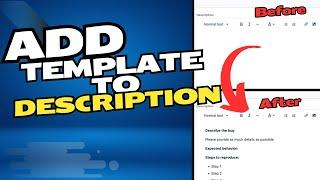 How to add a Text Template to DESCRIPTION field | Jira/Scriptrunner Guides