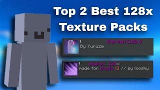 Top 2 Best 128x Texture Packs For Bedwars | FPS BOOST