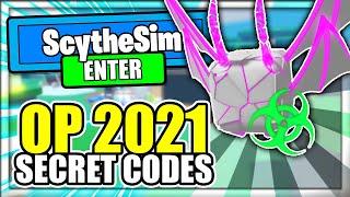 (2021) ALL *NEW* SECRET OP CODES! Scythe Simulator Roblox